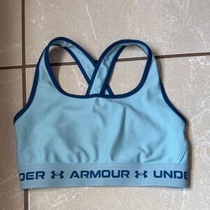 Under Armour Women's Light Blue Sports Bra